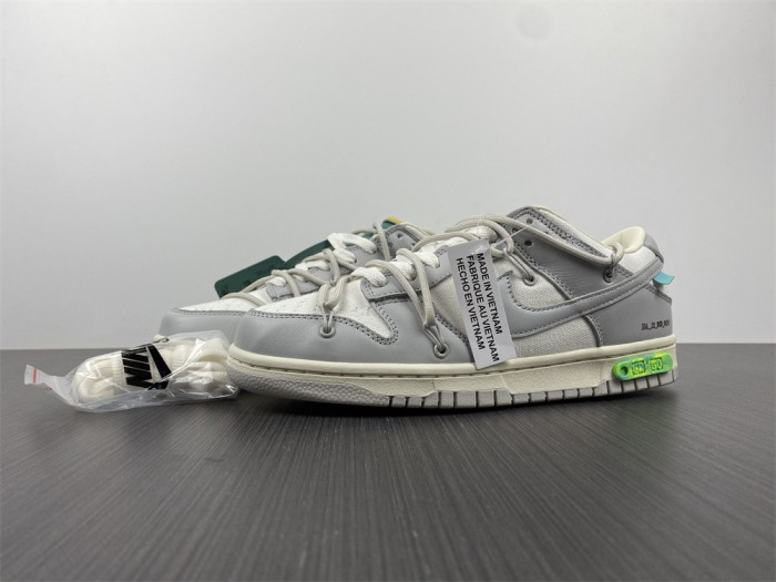 Nike Dunk Low Off-White Lot 42 DM1602-117 - CCSHOES