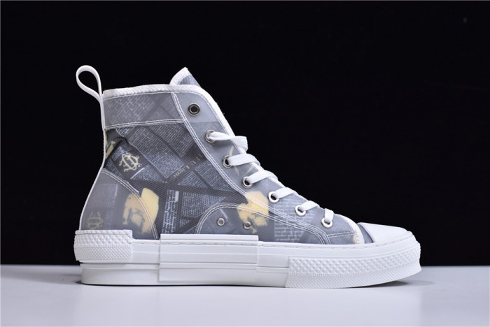 DR B23 Oblique High Top Sneakers - CCSHOES