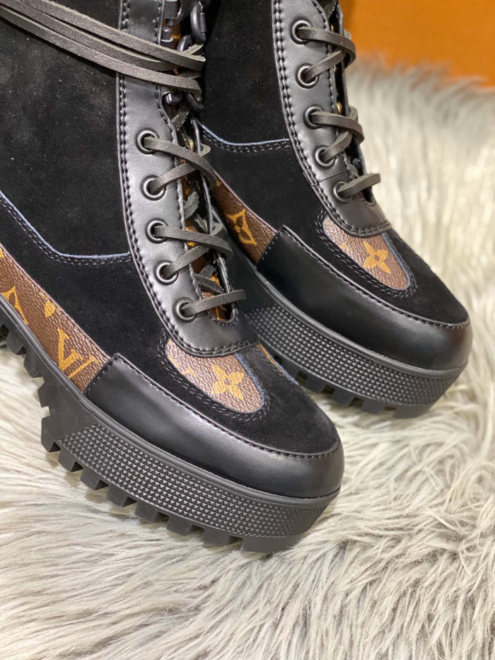 LOUI VUITTO LAUREATE PLATFORM DESERT BOOT - CCSHOES