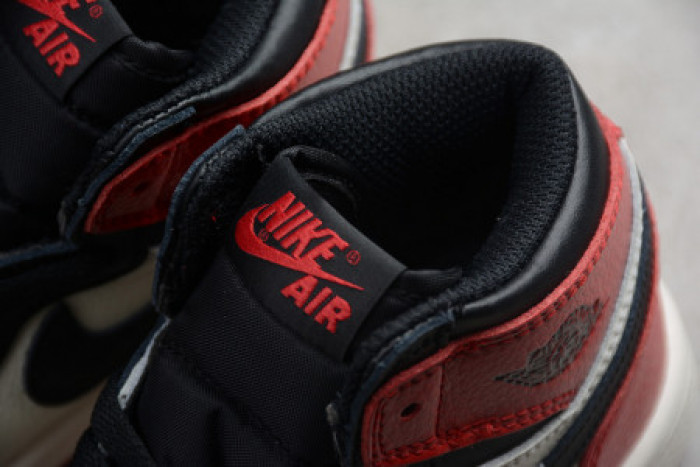 KIDS AIR JORDAN 1 RETRO HIGH OG "BRED TOE" 555088 610 - CCSHOES