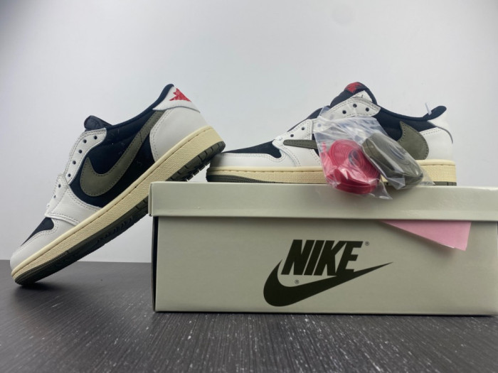 Travis Scott x Air Jordan Air Jordan 1 Retro Low OG Olive DZ4137-106 - CCSHOES