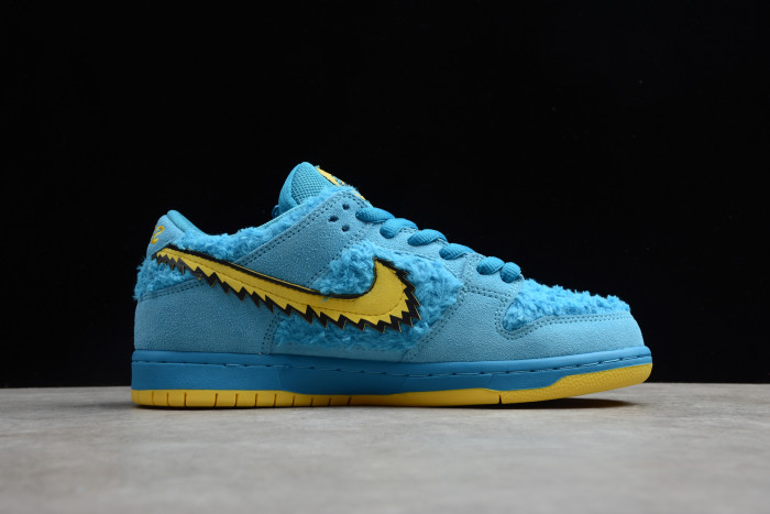 GRATEFUL DEAD NIKE SB DUNK LOW BLUE BEAR CJ5378-400 - CCSHOES