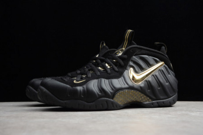 AIR FOAMPOSITE PRO BLACK METALLIC GOLD 624041-009 - CCSHOES