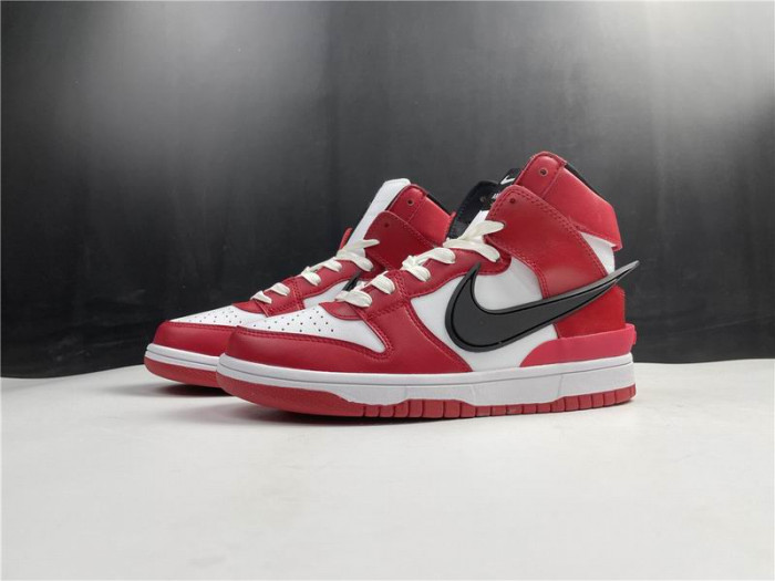NIKE SB DUNK HIGH AMBUSH RED CU7544-102 - CCSHOES