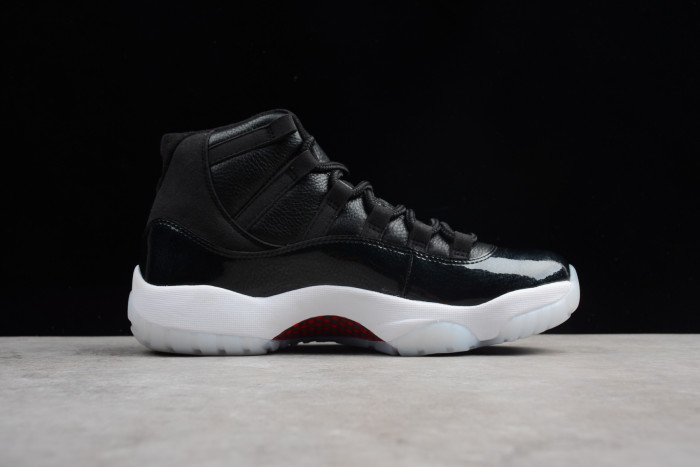 Air Jordan 11 Retro BP "72-10" black mens 378037-002 - CCSHOES