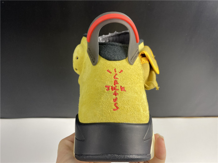 AIR JORDAN 6 YELLOW X TRAVIS SCOTT CN1084-300 - CCSHOES