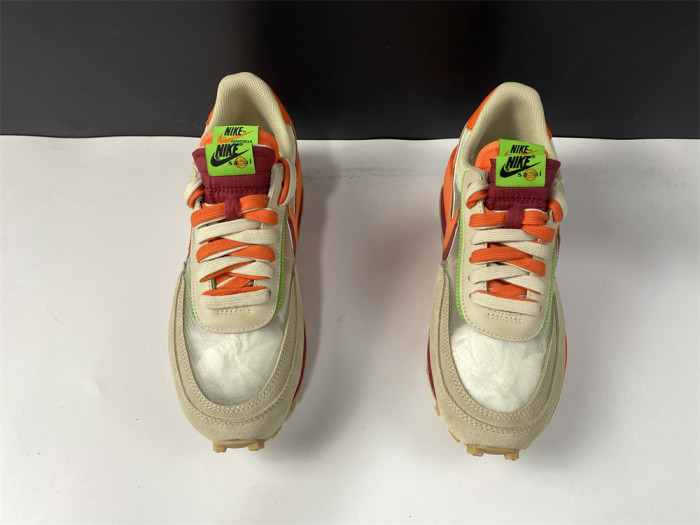 Nike LDWaffle CLOT sacai Net Orange Blaze DH1347-100 - CCSHOES