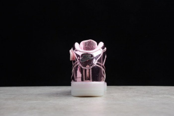 KIDS NIKE AIR FORCE 1 MID WB PINK ROSE 314197-8300 - CCSHOES
