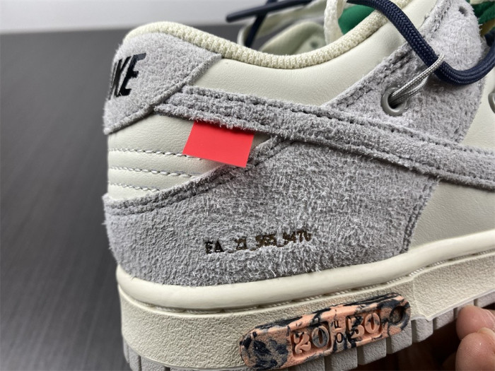 Nike Dunk Low Off-White Lot 20 DJ0950-115 - CCSHOES