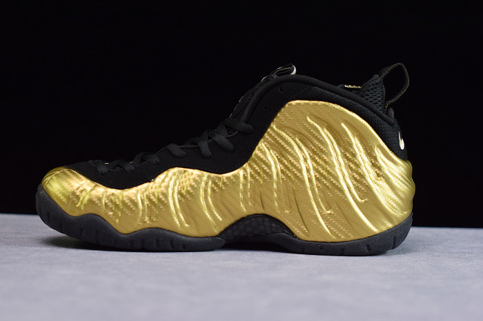 Nike Air Foamposite Pro “Metallic Gold” Black mens 624041-701 - CCSHOES