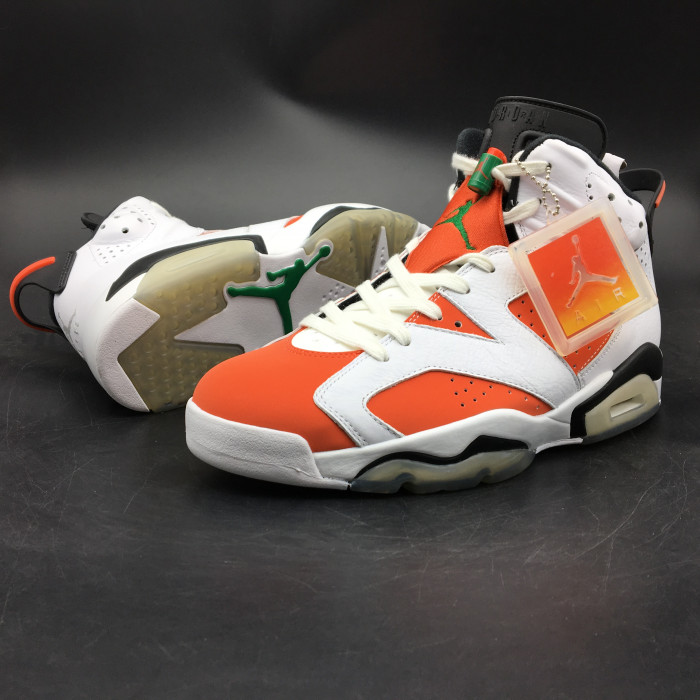 Air Jordan 6 Retro NRG G8RD "Gatorade" 384664-145 - CCSHOES