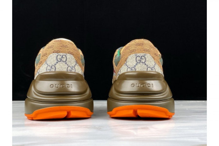 GUCC RHYTON VINTAGE TRAINER SNEAKER 620185 99WG0 6060 - CCSHOES