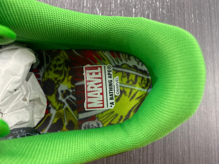 A BATHING APE MARVEL BAPE STA - CCSHOES