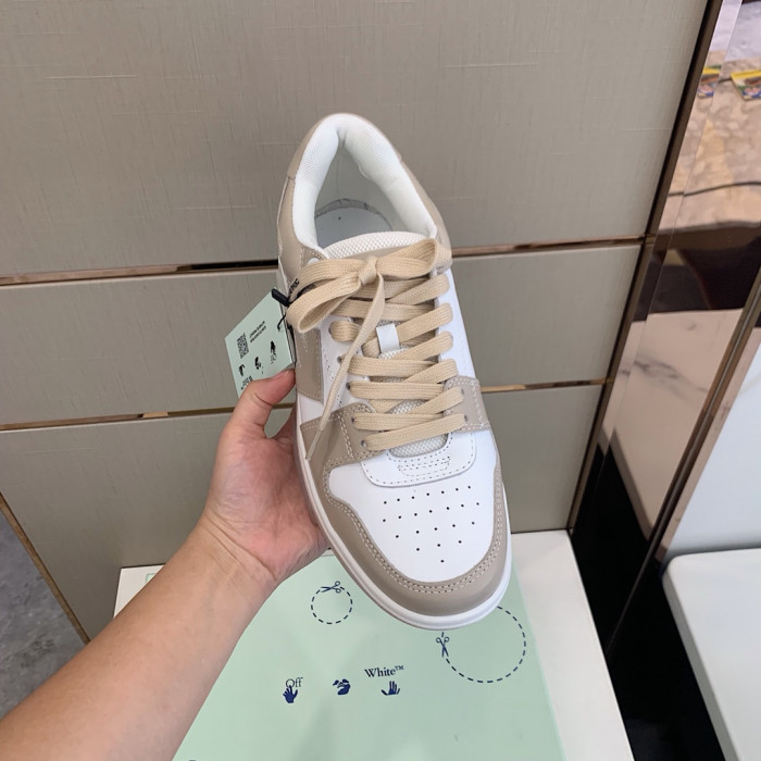 OFF WHITE™ C/O VIRGIL ABLOH OUT OF OFFICE LOW-TOP LEATHER SNEAKERS "OOO" - CCSHOES