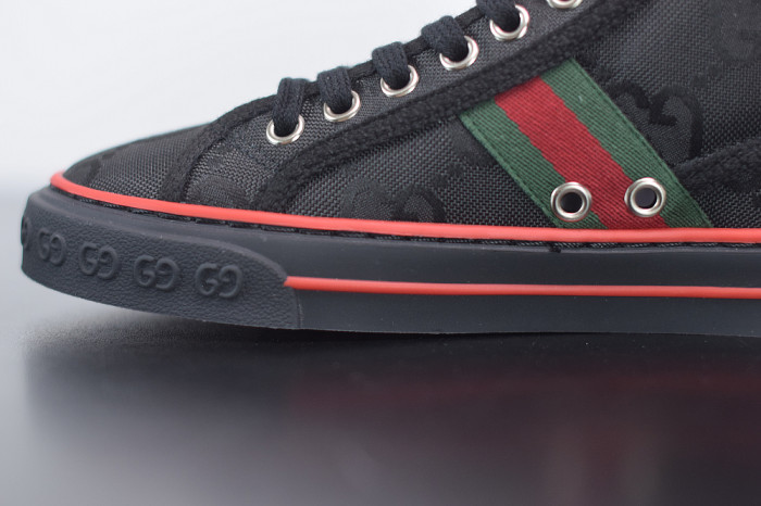 GUCC Tennis 1977 Print Sneaker BLACK 553385 DOPEO 1977 - CCSHOES