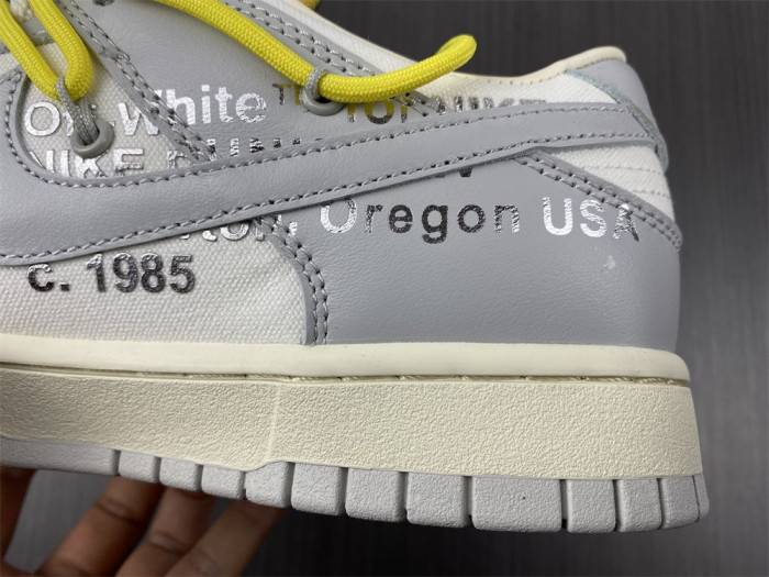 Nike Dunk Low Off-White Lot 27 DM1602-120 - CCSHOES