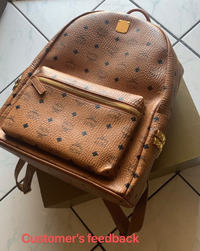 MCM backpack 13"W x 16"H x 5"D - CCSHOES