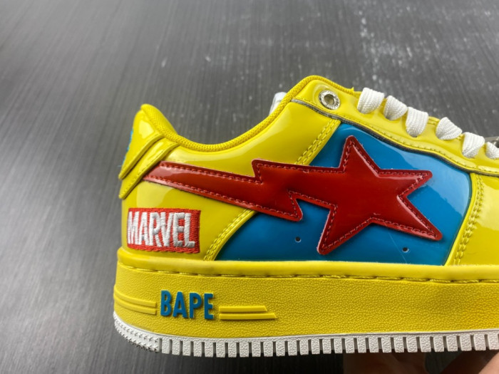 A BATHING APE MARVEL BAPE STA - CCSHOES