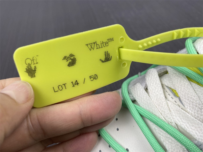 Nike Dunk Low Off-White Lot 14 DJ0950-107 - CCSHOES