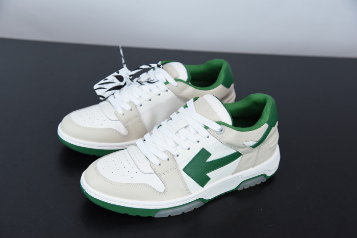 OFF WHITE™ C/O VIRGIL ABLOH OUT OF OFFICE LOW-TOP LEATHER SNEAKERS "OOO" - CCSHOES
