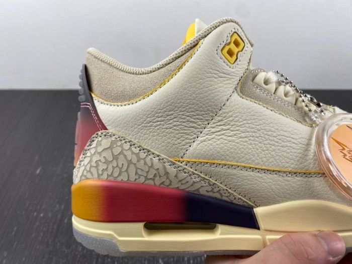 Jordan 3 Retro SP J Balvin Medellín Sunset Shoes FN0344-901 - CCSHOES