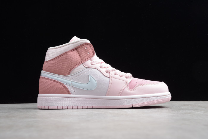 Air Jordan 1 Mid Digital Pink CW5379-600 - CCSHOES