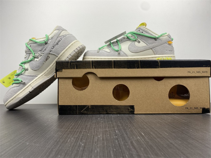 Nike Dunk Low Off-White Lot 14 DJ0950-107 - CCSHOES