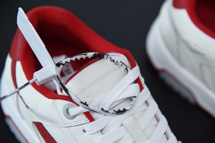 OFF WHITE™ C/O VIRGIL ABLOH OUT OF OFFICE LOW-TOP LEATHER SNEAKERS "OOO" - CCSHOES