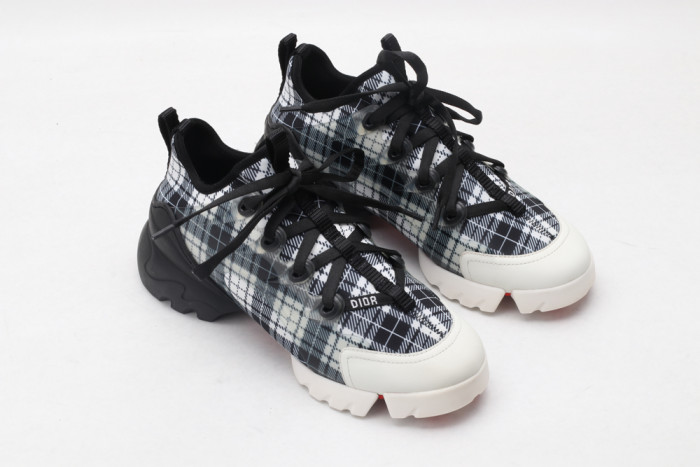 DR-CONNECT BLACK PLAID - CCSHOES