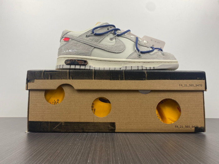 Nike Dunk Low Off-White Lot 18 DJ0950-112 - CCSHOES