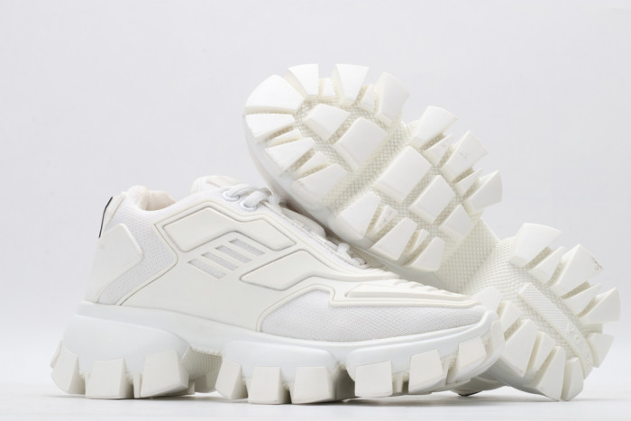 PRAD CLOUDBUST THUNDER KNIT WHITE - CCSHOES