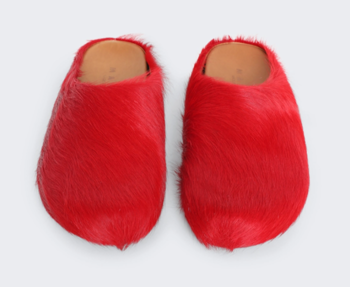Fussbet Sabot calf-hair slippers - CCSHOES