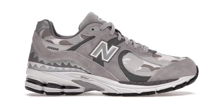 New Balance 2002R BAPE Grey - CCSHOES