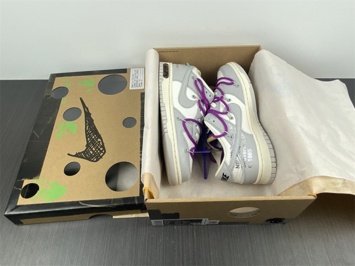 Nike Dunk Low Off-White Lot 28 DM1602-111 - CCSHOES