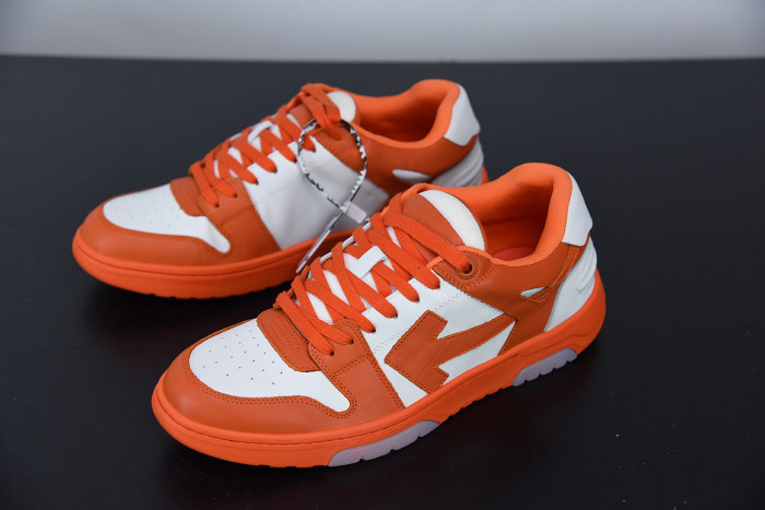 OFF WHITE™ C/O VIRGIL ABLOH OUT OF OFFICE LOW-TOP LEATHER SNEAKERS "OOO" - CCSHOES