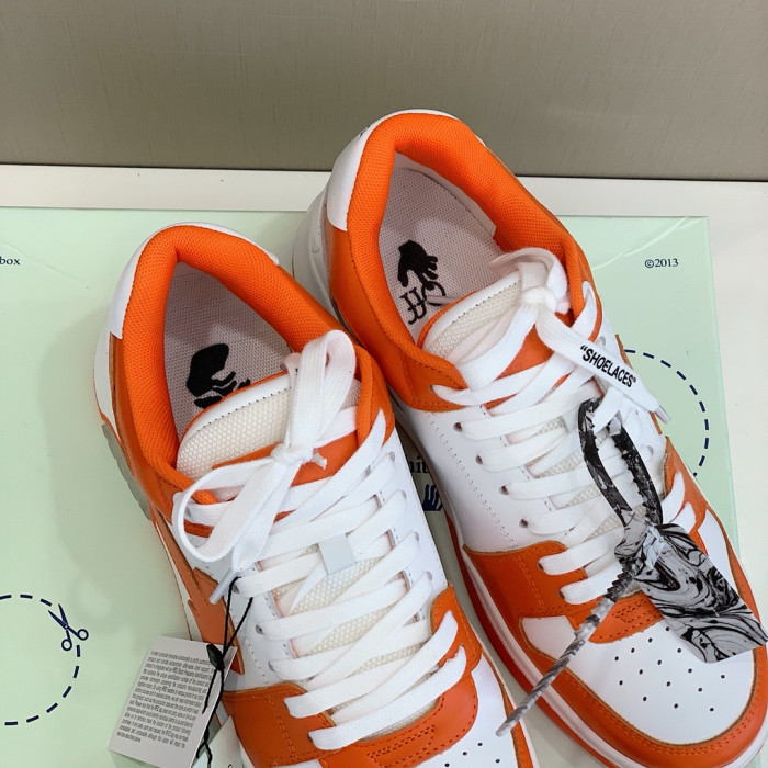 OFF WHITE™ C/O VIRGIL ABLOH OUT OF OFFICE LOW-TOP LEATHER SNEAKERS "OOO" - CCSHOES