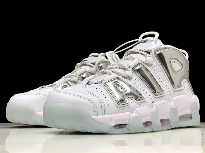 Nike Air More Uptempo Chrome White 917593-100 - CCSHOES