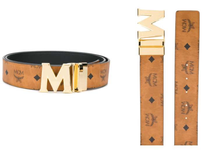 Mcm Claus Reversible Belt - CCSHOES