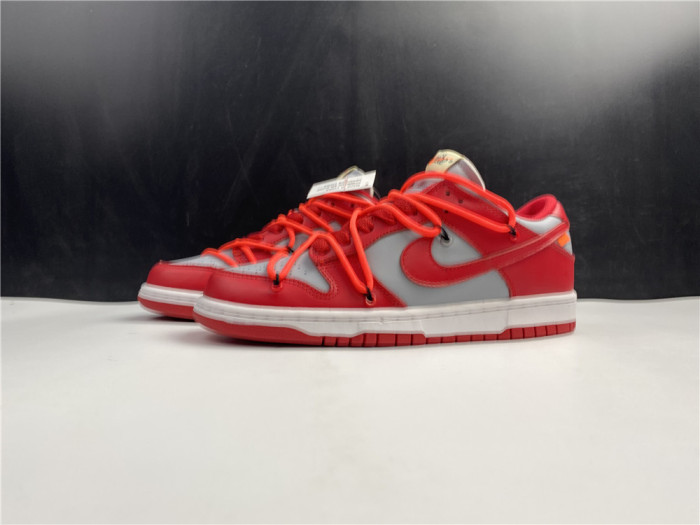 OFF-WHITE x Dunk Low 'University Red' CT0856-600 - CCSHOES