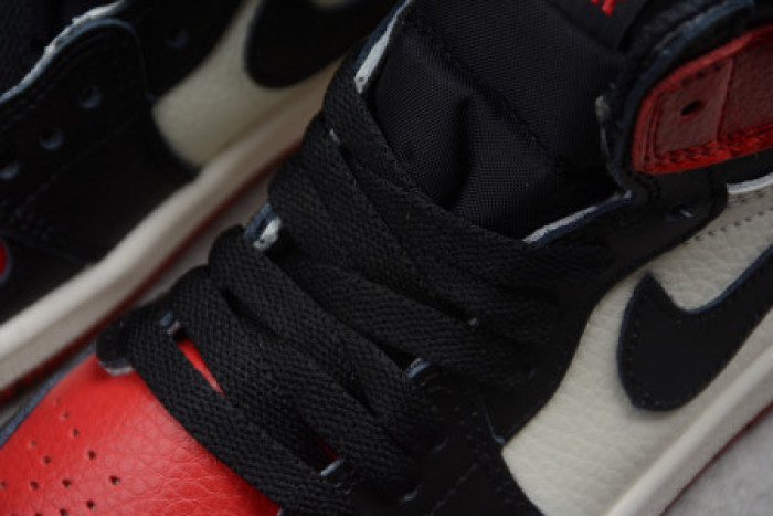 KIDS AIR JORDAN 1 RETRO HIGH OG "BRED TOE" 555088 610 - CCSHOES