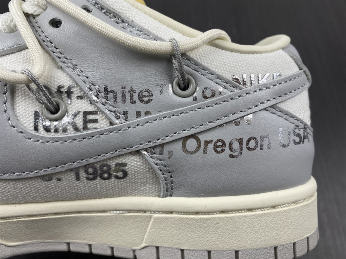 Nike Dunk Low Off-White Lot 25 DM1602-121 - CCSHOES