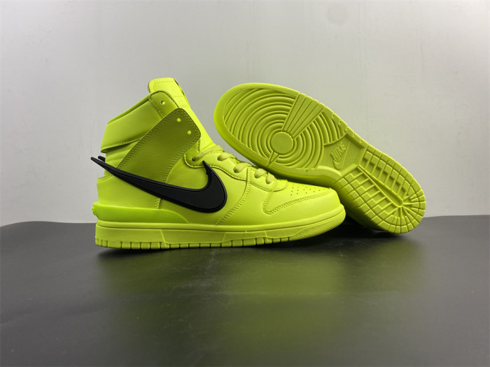 Nike Dunk High AMBUSH Flash Lime CU7544-300 - CCSHOES