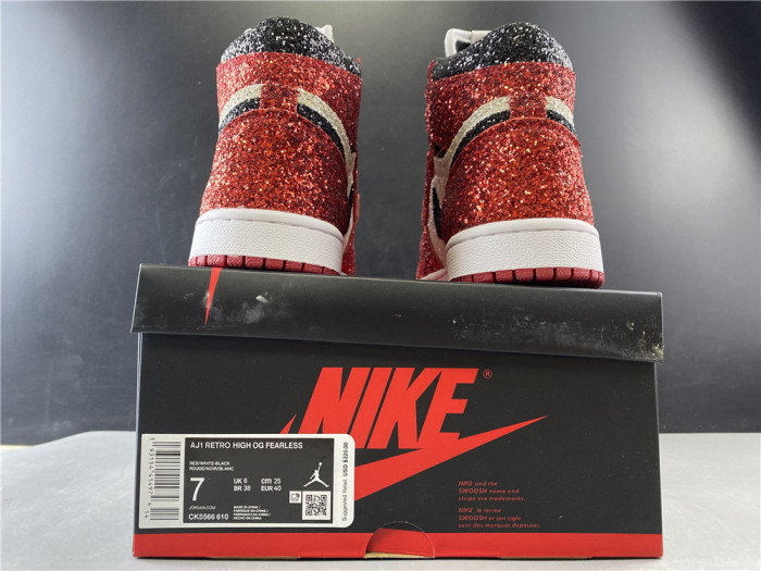 Surgeon x Air Jordan 1 "North Pole Breds" CK5566-610 - CCSHOES