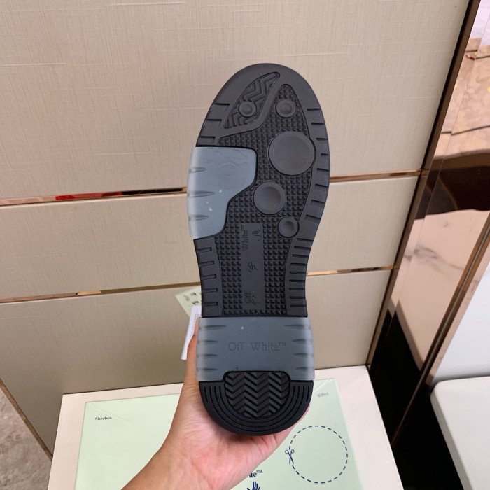 OFF WHITE™ C/O VIRGIL ABLOH OUT OF OFFICE LOW-TOP LEATHER SNEAKERS "OOO" - CCSHOES