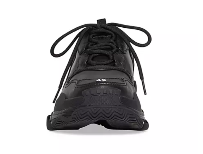 BLCG TRIPLE S BLACK SNEAKER - CCSHOES