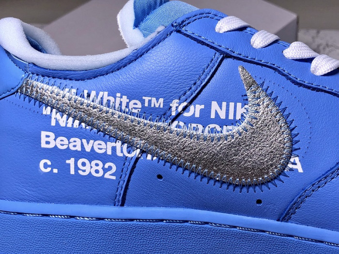 AIR FORCE 1 LOW OFF-WHITE MCA UNIVERSITY BLUE CI1173-400 - CCSHOES