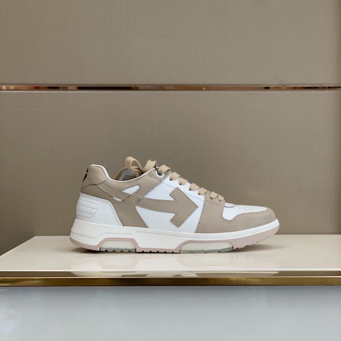 OFF WHITE™ C/O VIRGIL ABLOH OUT OF OFFICE LOW-TOP LEATHER SNEAKERS "OOO" - CCSHOES