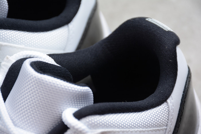 Air Jordan 11 Retro Low "Concord" Black/ White mens 528895-153 - CCSHOES