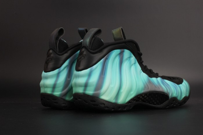 Nike Air Foamposite One “Northern Lights” Black/Green mens 840559-001 - CCSHOES