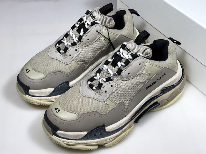 BLCG TRIPLE S TRAINER 'VANILLE' 536737 W09O6 9787 - CCSHOES